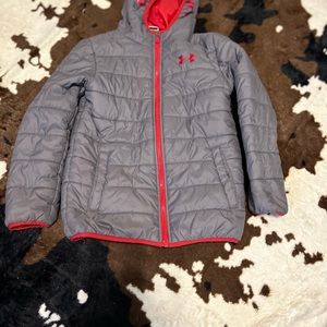 Boys Under Armor winter coat. Size YMD- Medium